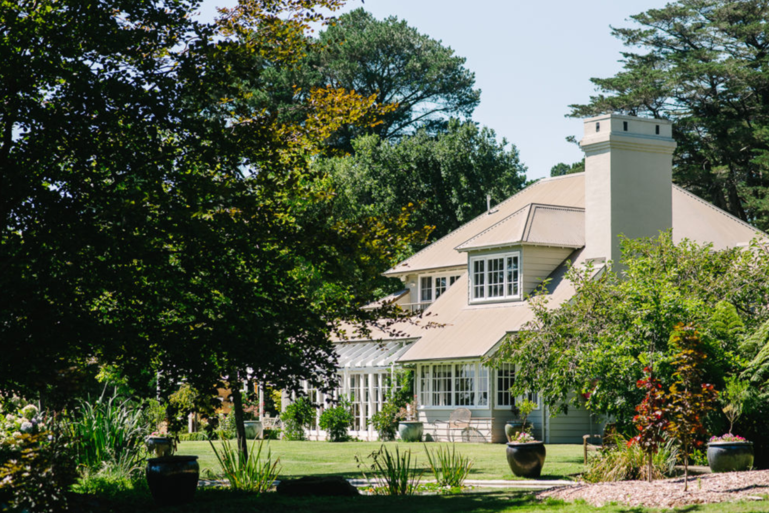 Parklands lodge surrounded by gardens, Blackheath